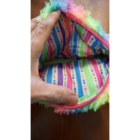 Ty Gear Collection Owen Plush Rainbow Owl Crossbody Bag - Picture 5 of 12